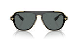 Bold Aviator with Gold Medusa Detailing
