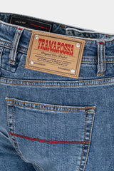 Michelangelo 5-Pocket Jean in Light Blue Yellowstone