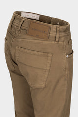 Michelangelo Relaxed Jean in Tobacco
