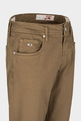Michelangelo Relaxed Jean in Tobacco