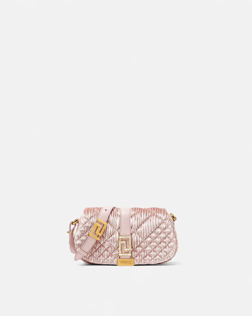 Greca Goddess Velvet Mini Bag in Pink – Veri Boutique