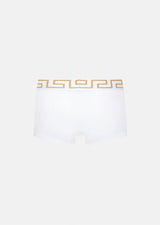 White Greca Waistband Boxer