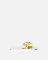 Shelly Chain Couture Women’s Slides in White