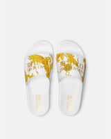 Shelly Chain Couture Women’s Slides in White