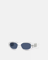 Clear Medusa Biggie Sunglasses