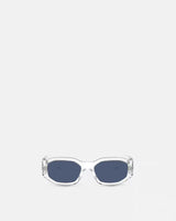 Clear Medusa Biggie Sunglasses
