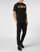 T-shirt Round Neck SS Gold Brush
