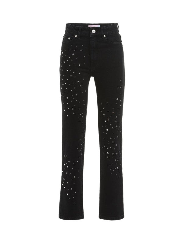 パンツ YARIK Black Studded Flared Jeans Black Studded Flared Jeans V2 – YARIK