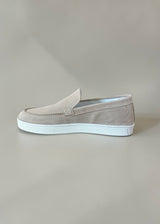 Allebasi Suede Sneaker Loafers in Sand