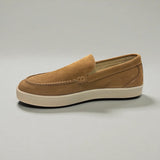Allebasi Suede Sneaker Loafers in Sigarro