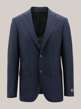 Allebasi Navy Super 150'S Suit