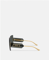Damier Plaque Squared Shield Sunglasses