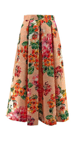 Luna CQ Giardino Skirt - Orange