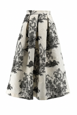 Luna MT Selva Skirt - Black on White