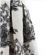 Luna MT Selva Skirt - Black on White