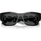Black on Black Square Biggie Sunglasses