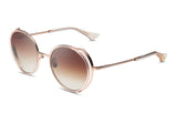 Lageos in White Rose Crystal/Rose Gold