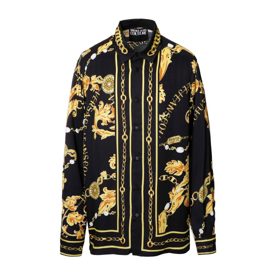 Black and Gold Baroque Shirt – Veri Boutique