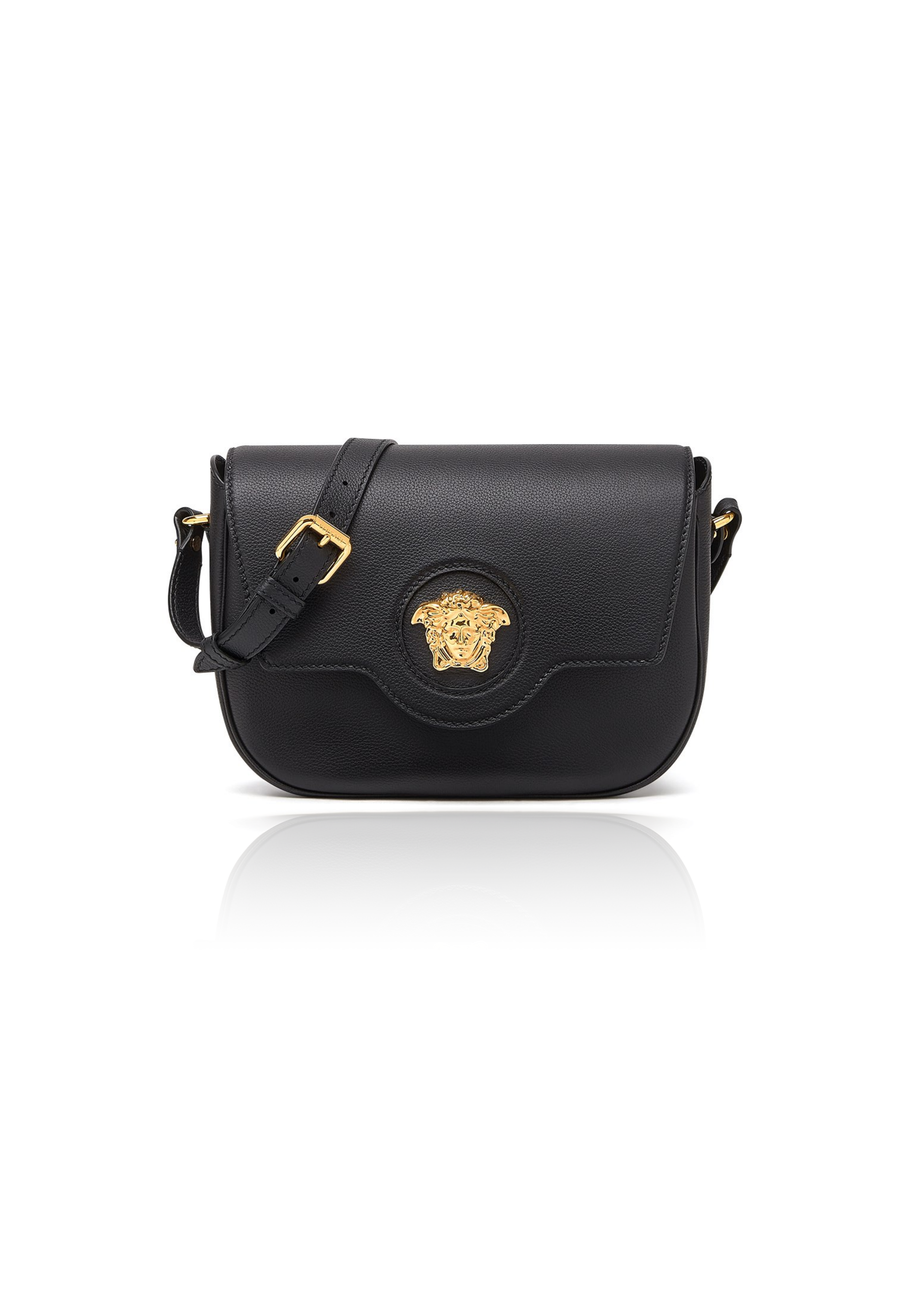 Versace Black Shoulder Medusa Bag