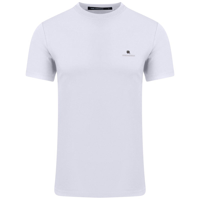 KL White Crewneck T-Shirt with Ikonik Logo