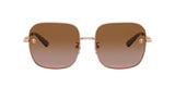 Rose Gold Sunglass with Brown Gradient
