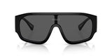 Midnight Emblem Shield Sunglasses