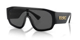 Midnight Emblem Shield Sunglasses