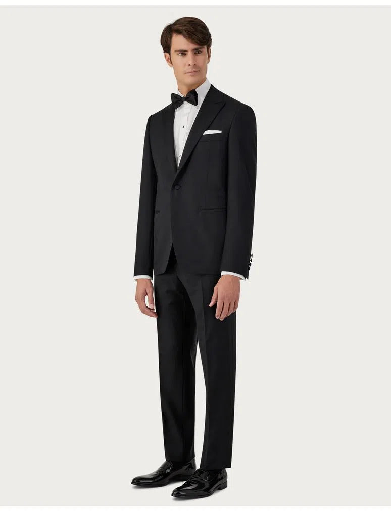 Black Tuxedo with Peak Lapels