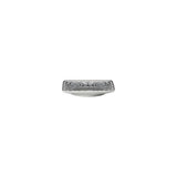 Black and White Rosenthal Square Dish - 12cm