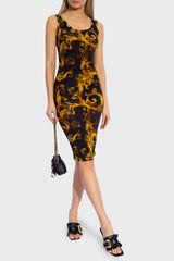 Baroque Muse Bodycon Dress