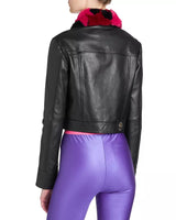 Black Couture Leather Jacket