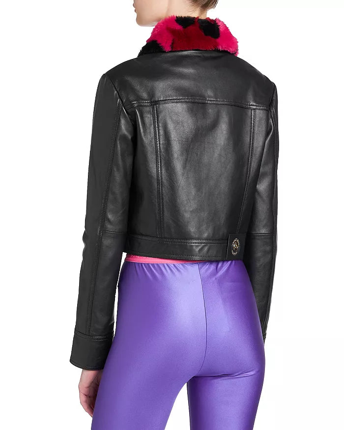 Black Couture Leather Jacket