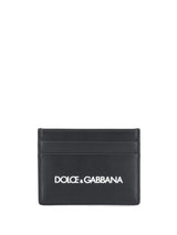 DG White Logo Black Card Holder