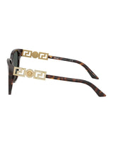 Sunglasses with Gold Dimonte Greca in Havana
