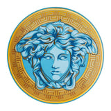 Medusa Amplified Service Plate Blue 33cm
