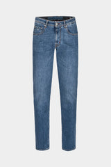 Michelangelo 5-Pocket Jean in Light Blue Yellowstone