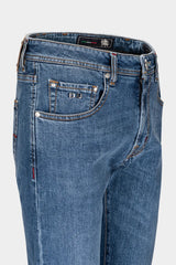 Michelangelo 5-Pocket Jean in Light Blue Yellowstone
