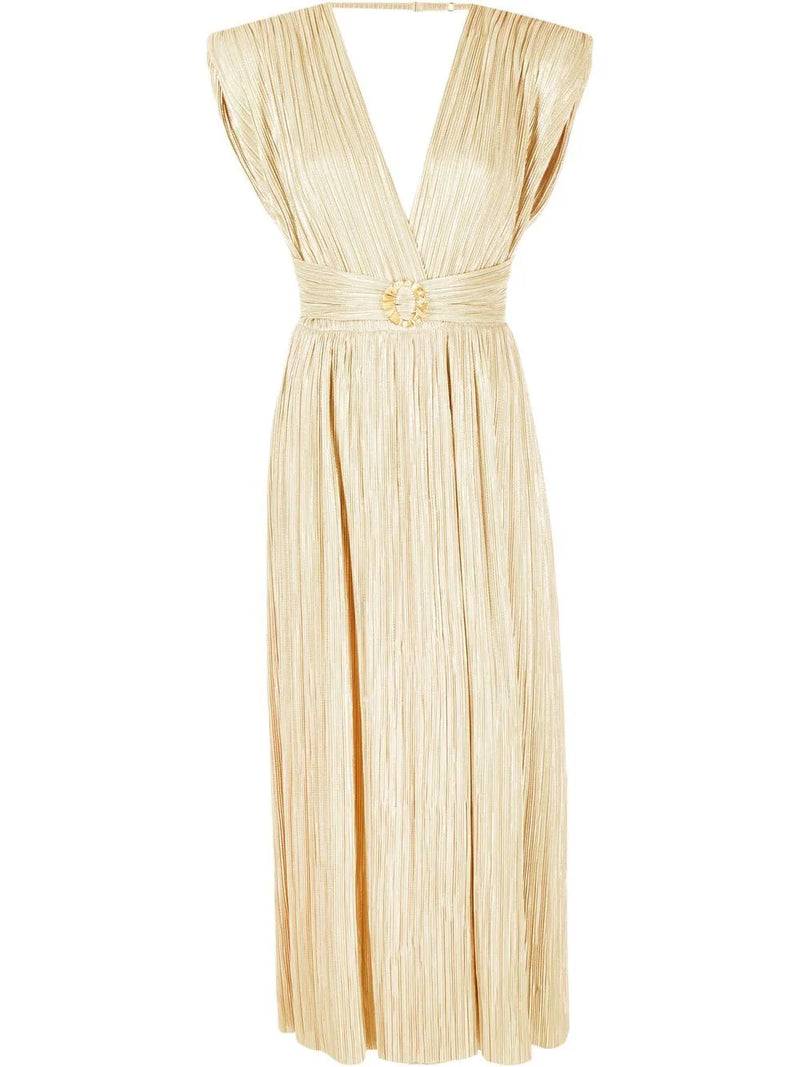 Lilliana Dress in Pale Yellow