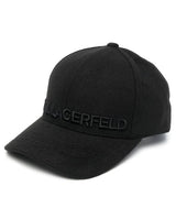 Black Polyester KL Cap