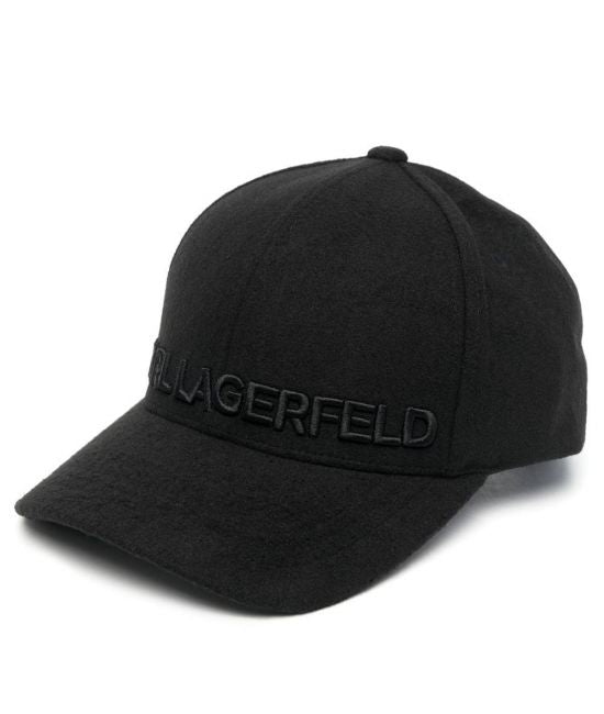 Black Polyester KL Cap