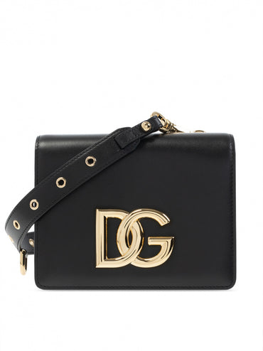 DG Small Black Crossbody Bag