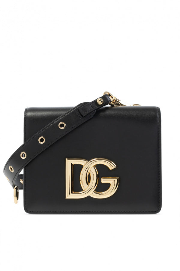 DG Small Black Crossbody Bag