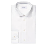 Signature Twill Contemporary Fit White Shirt