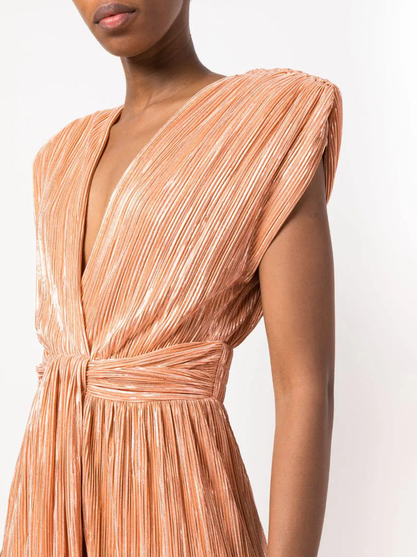 Margo Dress in Peach