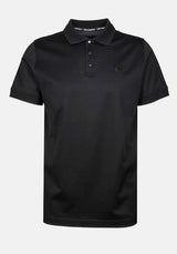 KL Black Polo with Trim