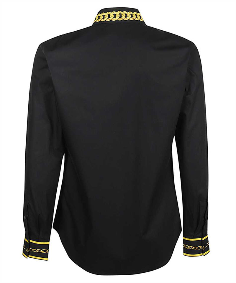 Black Button Up Couture Shirt