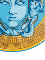 Medusa Amplified Service Plate Blue 33cm