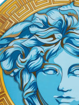Medusa Amplified Service Plate Blue 33cm