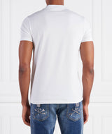 White KL T-Shirt with Rubber Signature