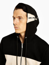 Two Tone Hooded Jacket